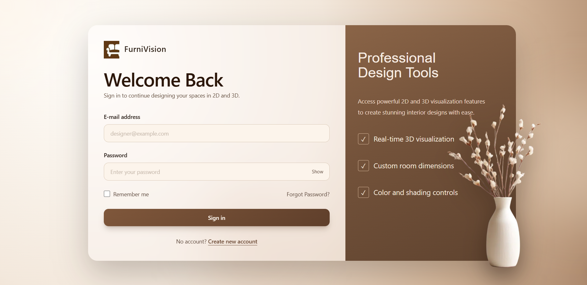 Furniture Design App